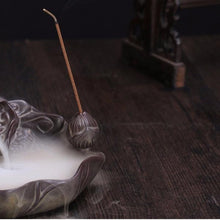 Load image into Gallery viewer, Lotus Dragon Incense Burner
