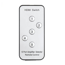 Load image into Gallery viewer, 5-Port HDMI Switcher