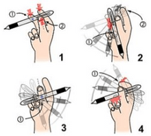 Load image into Gallery viewer, Cool Non Slip Rotating Gaming Ballpoint Pen
