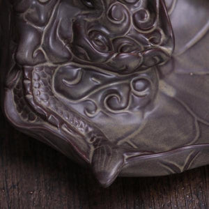 Lotus Dragon Incense Burner