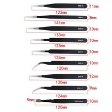 Load image into Gallery viewer, 9 in 1 Stainless Steel Tweezers Kit
