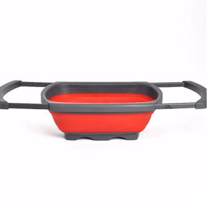 Sink Foldable Colander with Handle